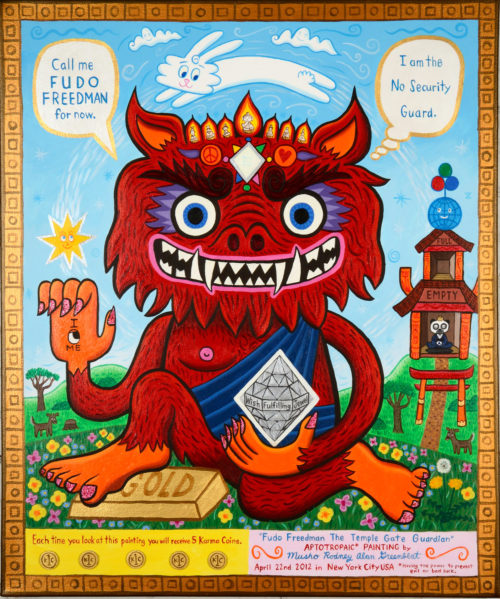 Fudo Freedman the Temple Gate Guardian