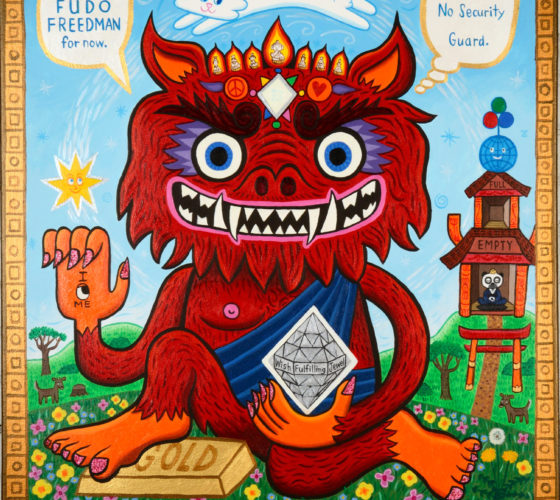 Fudo Freedman the Temple Gate Guardian