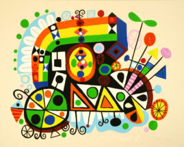 "Karmajam" print 2007 by Rodney Alan Greenblat