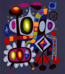 "Lunar Module" print by Rodney Alan Greenblat