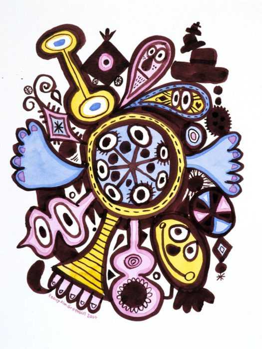 Open Society With Wheel - 2004