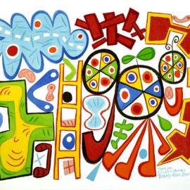 Homage To Elizabeth Murray - 2007