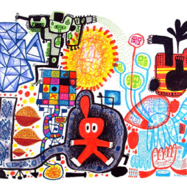 Journey With Revelation - Marker on Paper 2003
