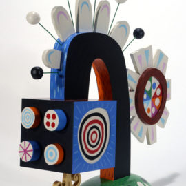 Sun Tracker - Acrylic on wood 2006