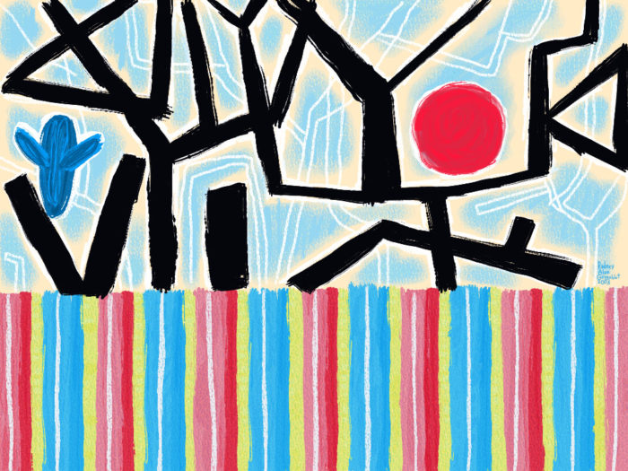 Winter Sun - Digital Painting 2003