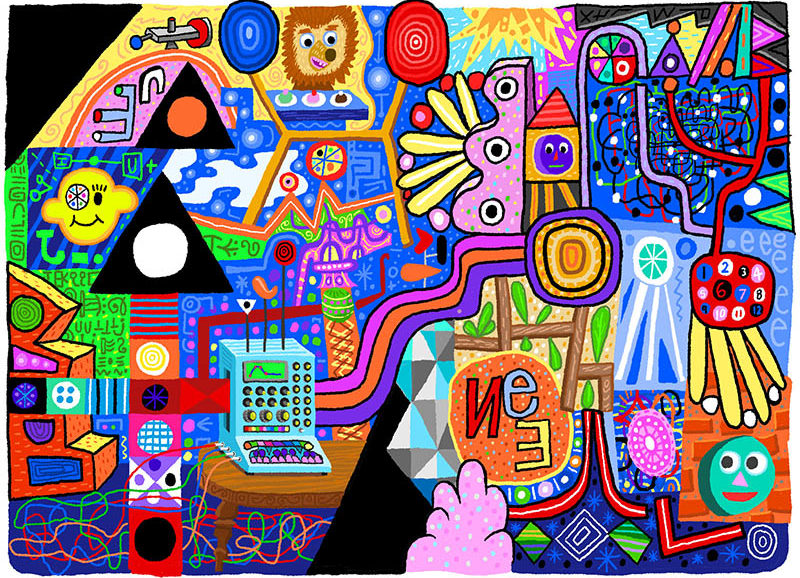 album cover art for Near Earth