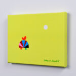 Mini Canvas Print - Minimalist Artwork "Bijou Moon"