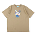 Thunder Bunny T-Shirt "Fluffy Logo" KIDS (Light Brown) by Wind and Sea Japan