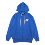 Thunder Bunny Zip Hoodie SMALL (Blue) by Wind and Sea Japan