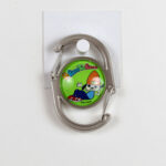 Parappa Double Clip Keychain - GREEN