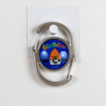 Parappa Double Clip Keychain - BLUE