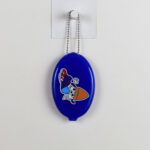 Parappa Rubber Coin Case - Parappa Relaxed - BLUE
