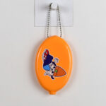 Parappa Rubber Coin Case - Parappa Relaxed - ORANGE
