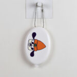 Parappa Rubber Coin Case - Parappa Face - WHITE