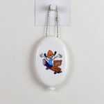 Parappa Rubber Coin Case - Skateboard - WHITE