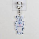 Thunder Bunny Acrylic Keychain - Waiting