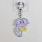 Thunder Bunny Acrylic Keychain - I Love You