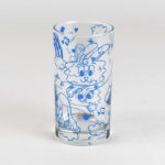 Thunder Bunny Tall Glass - Blue