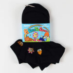 Parappa Character Socks Set - Black - LOW RISE