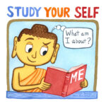 Buddha - Study Your Self - PRINT